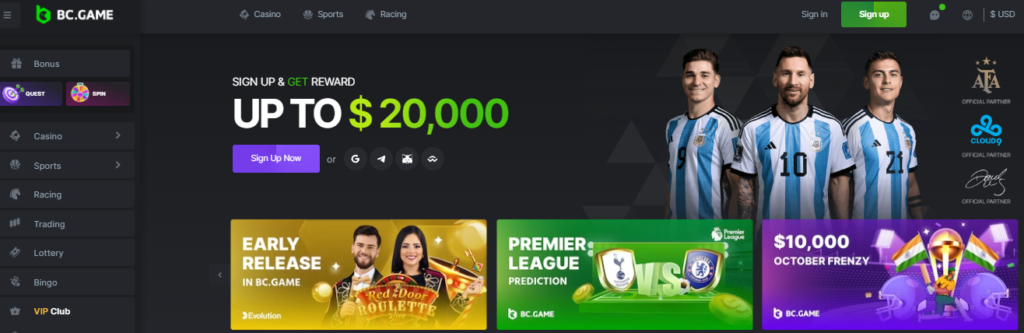 BC.Game – Crypto Sports Betting Site With Huge Banking Options