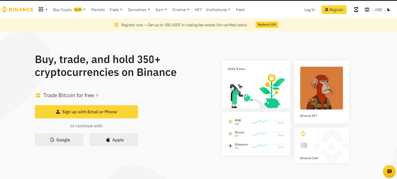 Binance Crypto Exchange