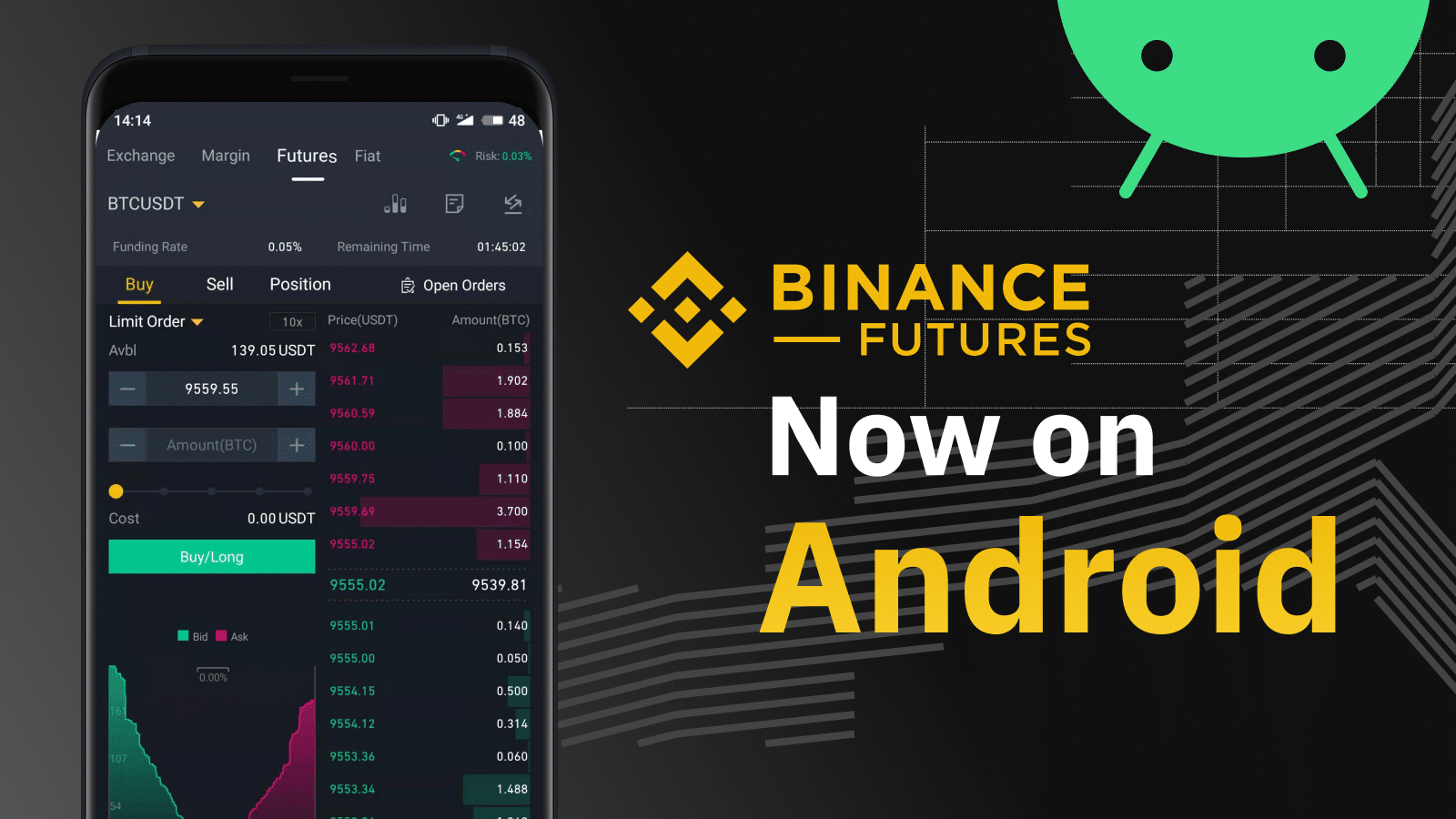 Binance now on Android