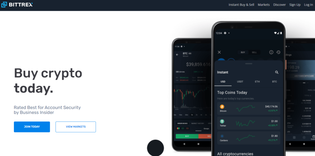 Bittrex - Top & Best Crypto Exchange Germany