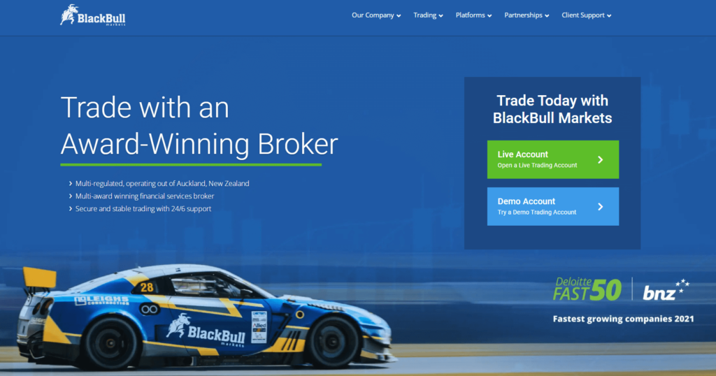 BlackBull Markets - Top Forex Broker NZ