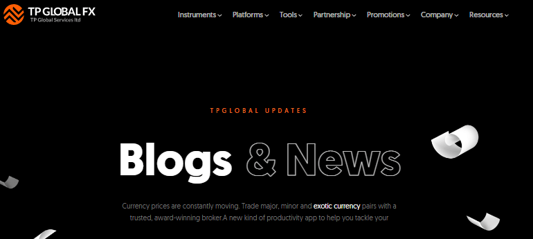 Blogs & News by TP Global FX