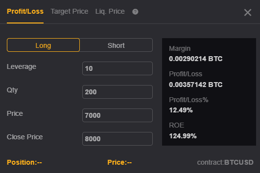 Bybit Calculator