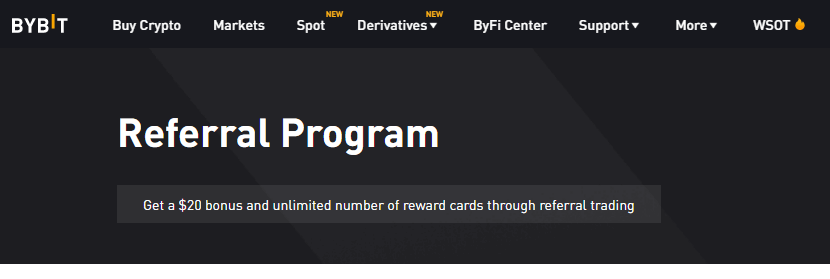 Bybit Referral Program