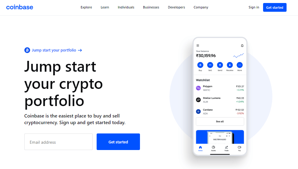 Coinbase Crypto Exchange