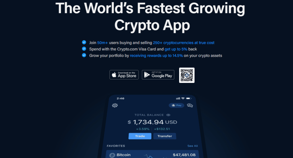 Crypto.com Crypto Exchange CA