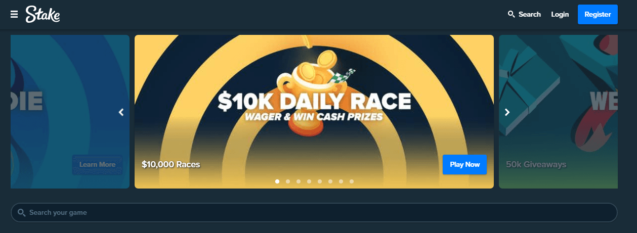 Stake Casino Features