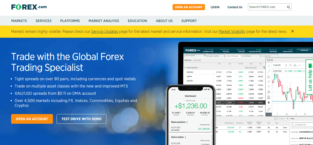 Forex.com - Trading Specialist