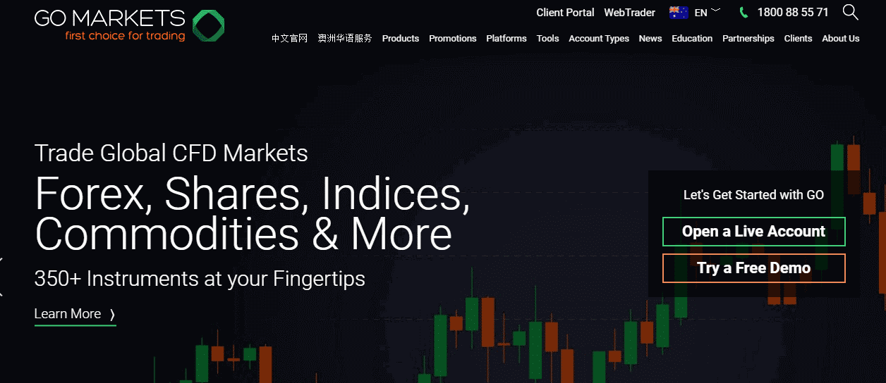 GO Markets - ASIC Regulated Broker