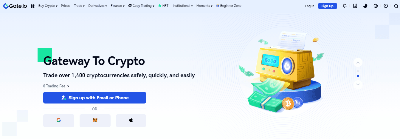 Gate.io Crypto Exchange