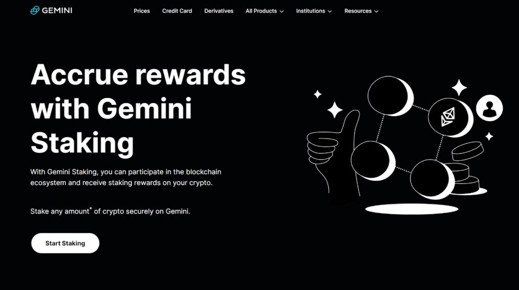 Gemini Staking Rewards