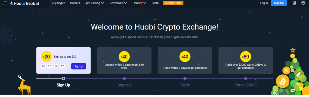 Huobi Global - Best Cryptocurrency Exchange in Singapore