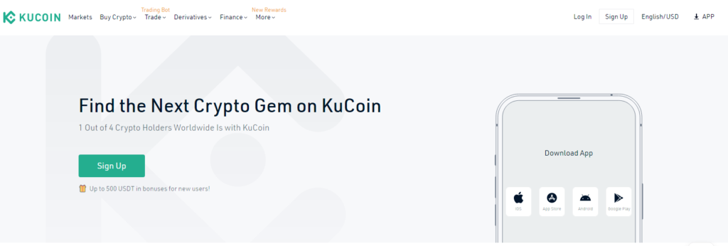 KuCoin - Best Crypto Exchange Singapore