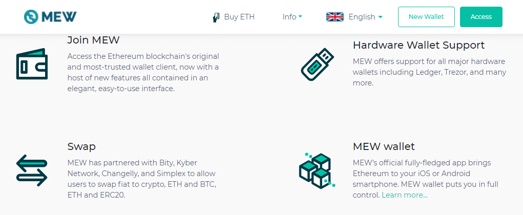 MyEtherWallet Review - Advantages of MEW