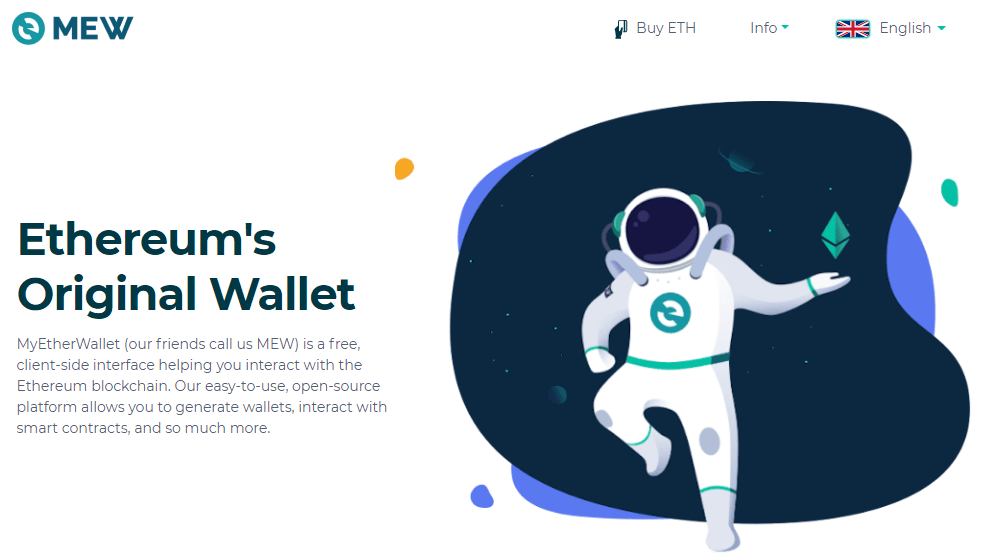 MyEtherWallet Review User Interface