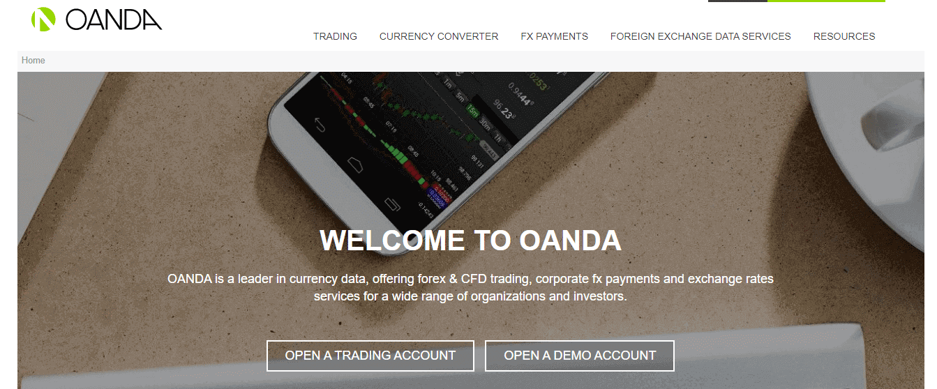 Oanda - Best FX Broker