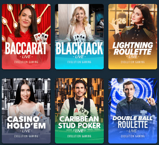 Stake Live Casino Games