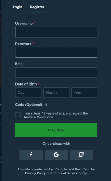 Stake Registration Process