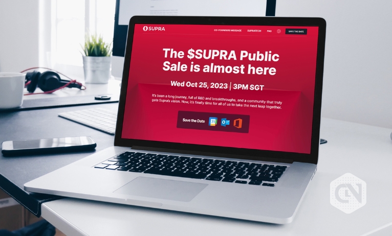 $SUPRA public sale set for October 25