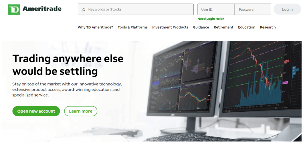 TD Ameritrade - Best Broker for Forex in USA