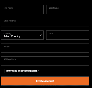 TP Global FX Registration Process