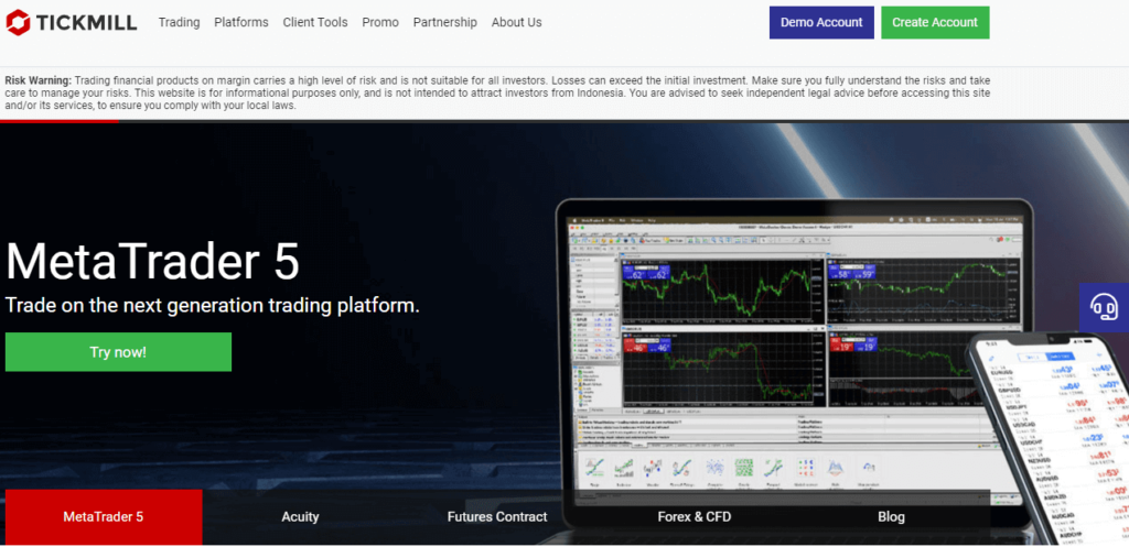 Tickmill - Best Forex Brokerage Company in Malaysia