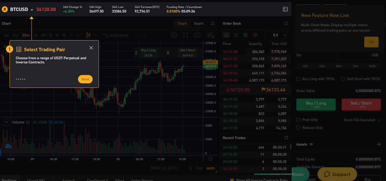 Trading Pairs Offered by Bybit Crypto Exchange