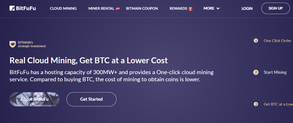 BitFuFu: High-Yield Bitcoin Mining Platform