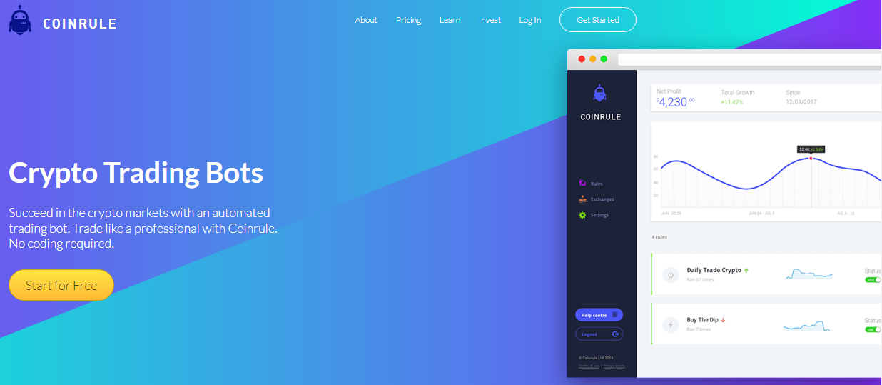 Crypto Trading Bots by Coinrule