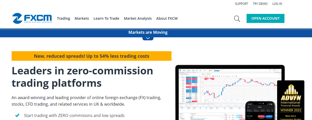 FXCM - Best UK forex brokers with Range of Currency Pairs