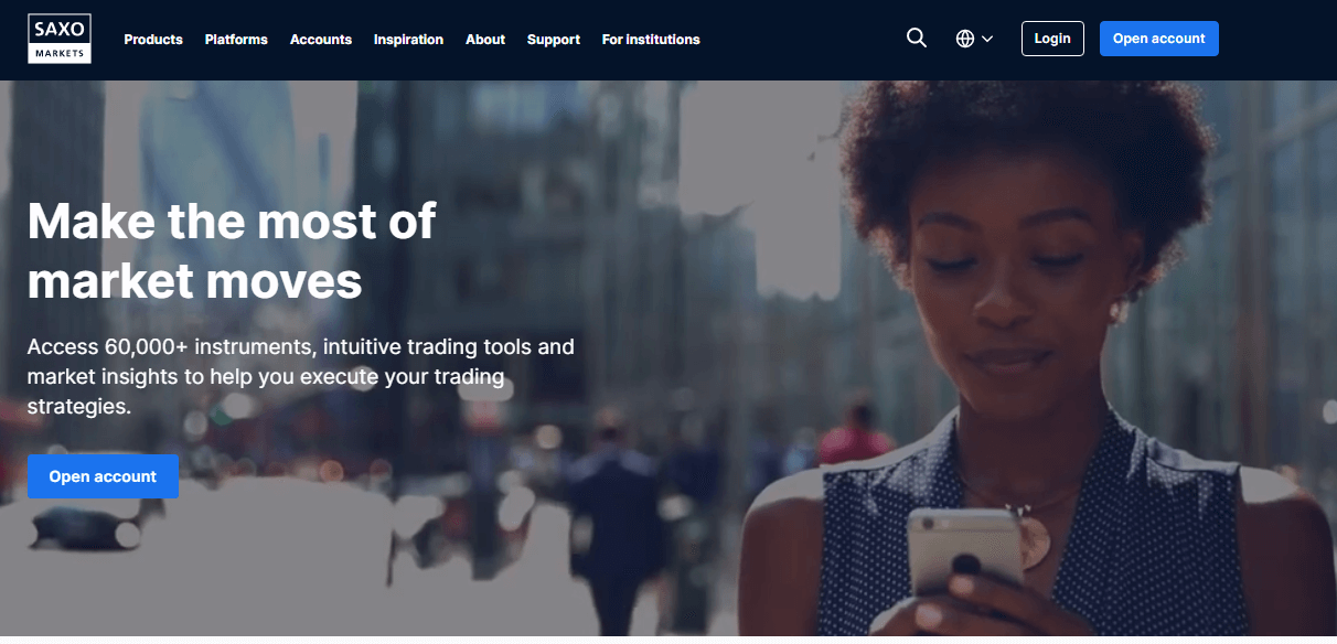 Saxo Bank - Best Forex Trading Platform for UK Traders