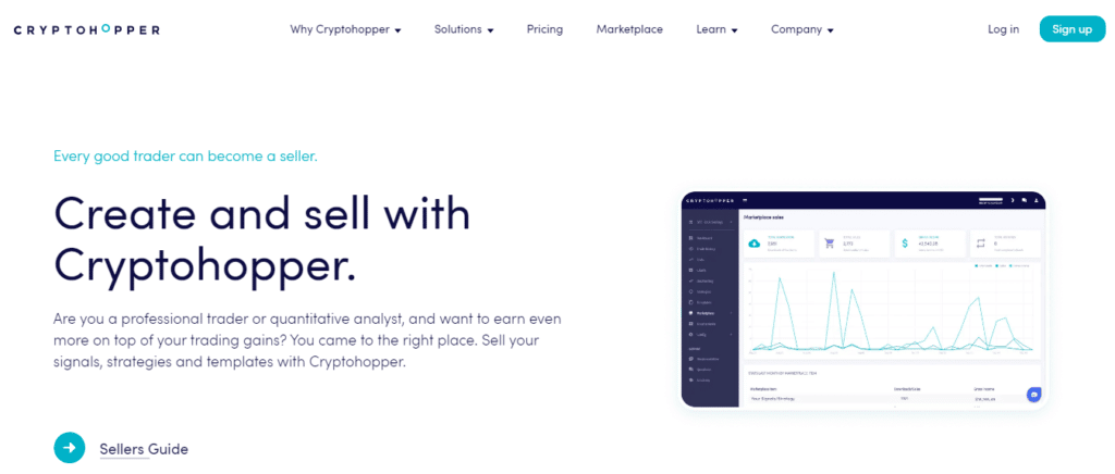 Sells on Cryptohopper