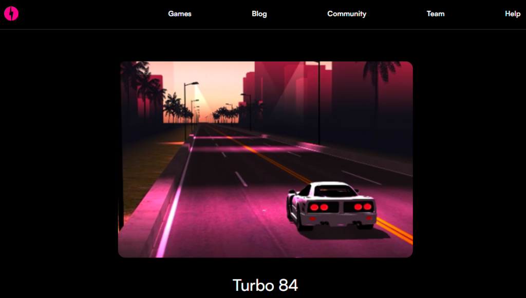 Turbo 84: A High-Speed Crypto Racing Game