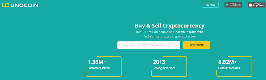 UnoCoin - Best Exchange for Cryptocurrency in India