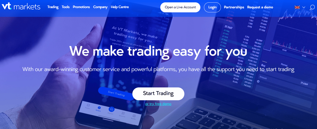 VT Markets - Superior CFD and Forex Trading Experience